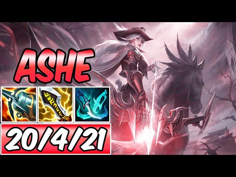 S+ BUFFED ASHE ADC IS GOD TIER | Best Build & Runes | How to Carry with Ashe | League of Legends