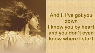 COME IN WITH THE RAIN - Taylor Swift (Taylor’s Version) (Lyrics)