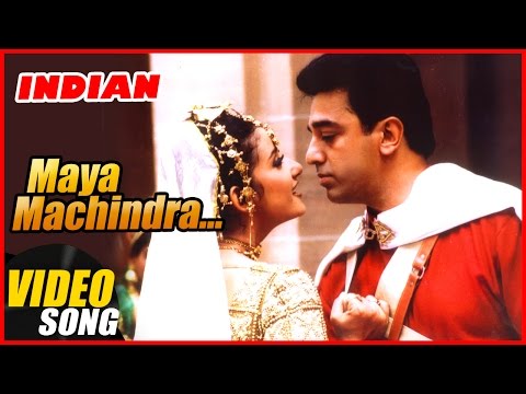 Maya Machindra Video Song | Indian Tamil Movie | Kamal Haasan | Manisha Koirala | AR Rahman