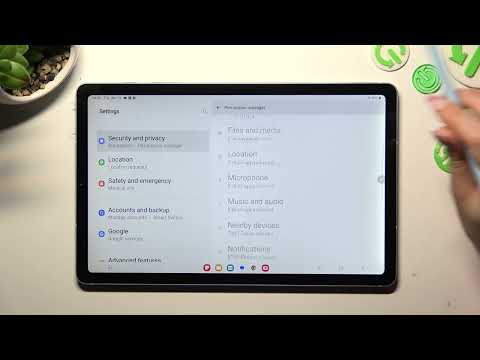 How to Change Apps Permissions on Samsung Galaxy Tab s6 Lite 2022?