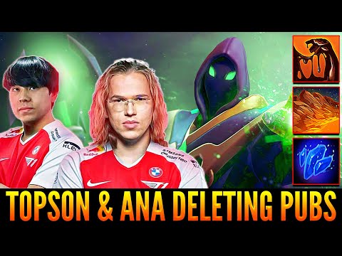 TOPSON RUBICK and ANA LION Destroying Pubs | This Combo Skillls by TOPSON are From Another Universe