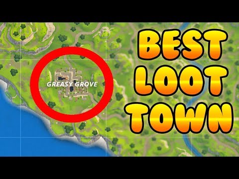 ⭐ BEST Town To Loot In Fortnite ⭐ FORTNITE BATTLE ROYALE GAMEPLAY Video