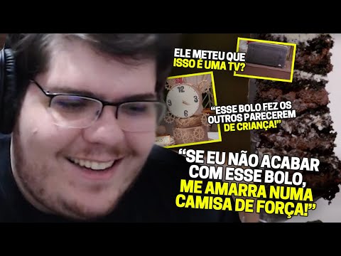 CASIMIRO REAGE: BAKE OFF BRASIL (EP 2) PT 1 - PROVA DO BOLO DO TEMPO | Cortes do Casimito