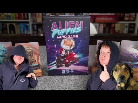 Board Game Vlog! (Alien Puppies)