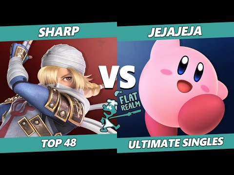 Flat Realm 8 SSBU - NEST | Sharp (Sheik) Vs. JeJaJeJa (Kirby) Smash Ultimate Top 48