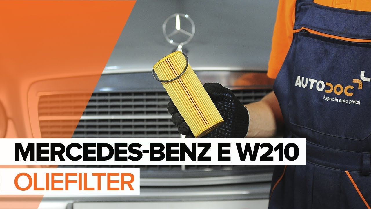 Hoe motorolie en filter vervangen bij een Mercedes W210 benzine – Leidraad voor bij het vervangen