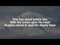 GENESIS White Mountain (lyrics)