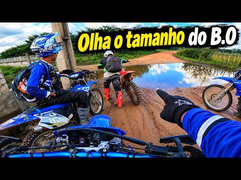 CRF250F NO ALCOOL - Esse Perrengue eu não Passo