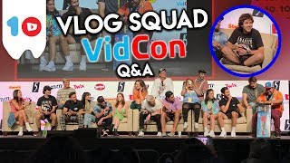 DAVID DOBRIK & VLOG SQUAD Q&A | VIDCON 2019