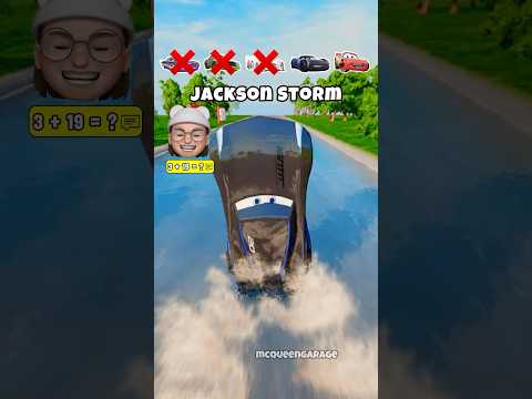 🧡McQueen vs Chick Hicks vs Ramone vs Shu Todoroki vs Jackson Storm #31 💥💨#cars #beamingdrive