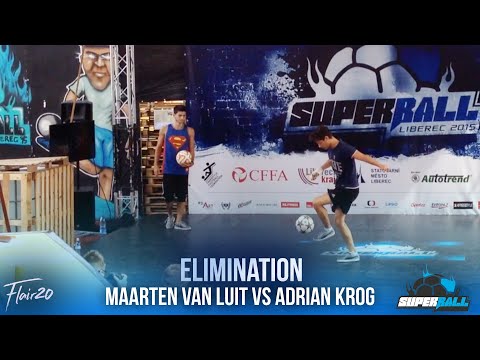 Maarten van Luit v Adrian Krogsaeter | Super Ball 2015 - Elimination Extra Battles