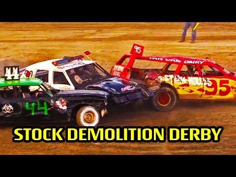 Demolition Derby at AV Fair 2017
