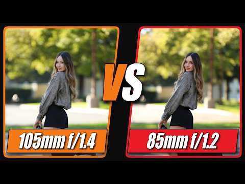 Canon RF 85mm f/1.2 L vs Sigma 105mm f/1.4 Art | Portrait Blind Test