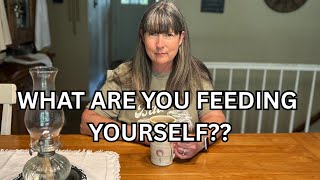 What you are FEEDING YOURSELF is MORE IMPORTANT THAN FOOD! // Frugal Living