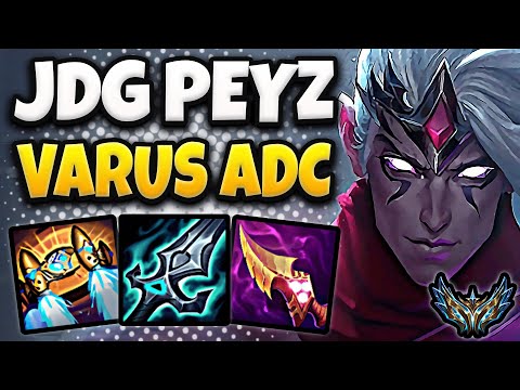 Varus vs Draven ADC [ JDG Peyz ] Patch 25.5 Korea Grandmaster ✅