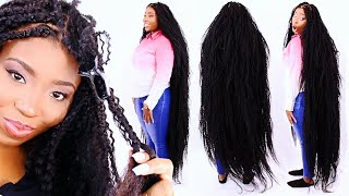 TREE BRAIDS TO THE FLOOR!