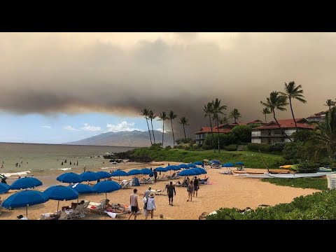 Rauchwolken über Hawaii