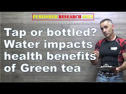 Tap or bottled? Water impacts health benefits Green tea - Vimarsana News