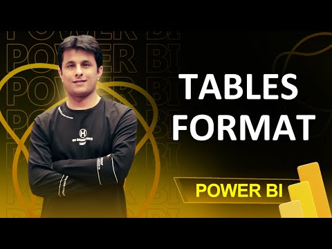4.2 How to Format a Table in Power BI | Power BI Tutorials for Beginners | By Pavan Lalwani
