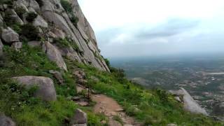 preview picture of video 'Savandurga hill beautiful place in Karnataka near Bangalore Bengaluru'