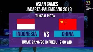 Live Streaming Badminton Tunggal Putra Indonesia, Jonatan Christie Vs Shi Yuqi di Asian Games