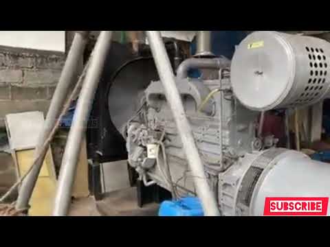 Cummins NT855-270kva | first start after rebuild | #cumminspower #generator #generatorepairing