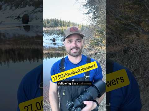 27,000 Facebook followers for SaskLakes.ca