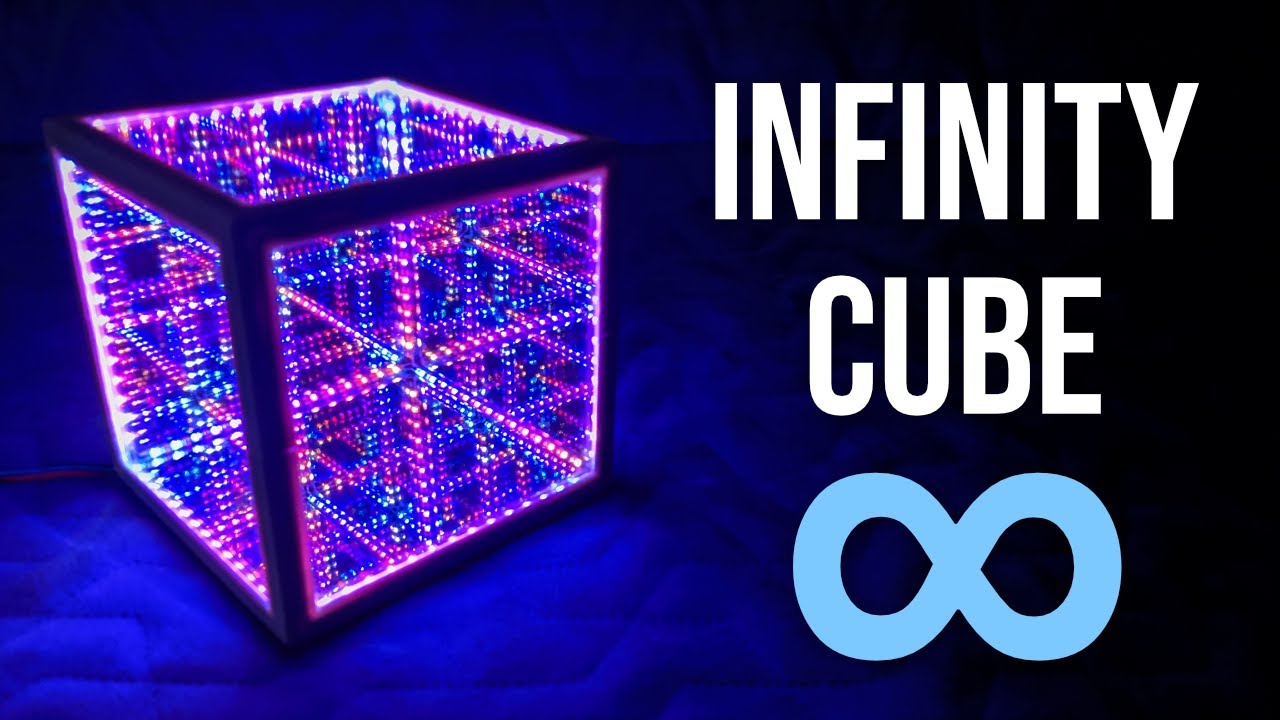 3D Printed LED Infinity Cube Using FastLED, Arduino and ESP32