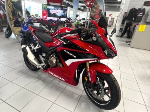 2023 Honda CBR500R ABS in Kaukauna, Wisconsin - Video 1