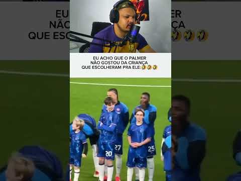 O Cole Palmer não gostou muito não kkk