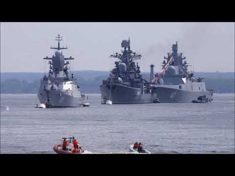 HMS St Albans STALKS Russian warship near British waters