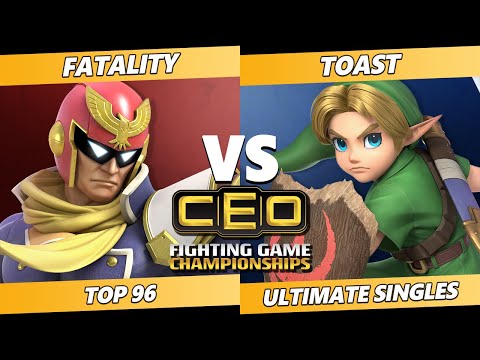 CEO 2021 - Fatality (Captain Falcon) Vs. Toast (Young Link) SSBU Ultimate Tournament