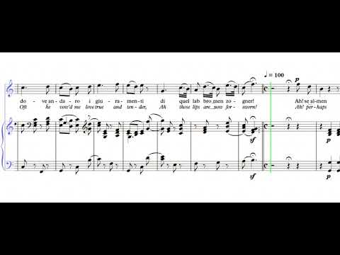 Dove sono - Am - Wolfgang Amadeus Mozart