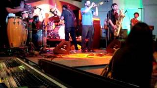 The Budos Band, "Golden Dudes, Crimson Skies" Live @ The N. Miami Beach Bandshell 4-24-09