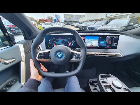 New BMW iX 2022 Test Drive POV