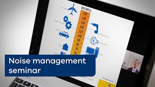 Sound thinking for a quieter environment, managing noise around us.