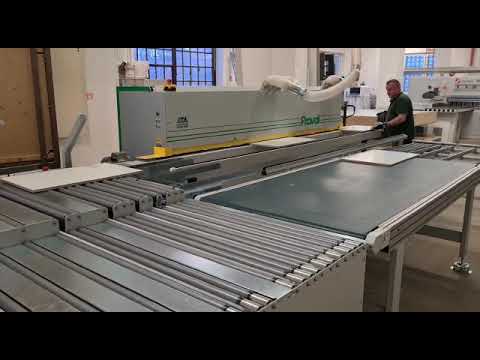 NEOMEC TRIP-EASY PANELS RETURNING CONVEYOR FOR EDGEBANDER