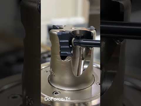 #Tungaloy #DoForceTri #cnc #milling https://tungaloy.com/hr/product/milling/doforce-tri/