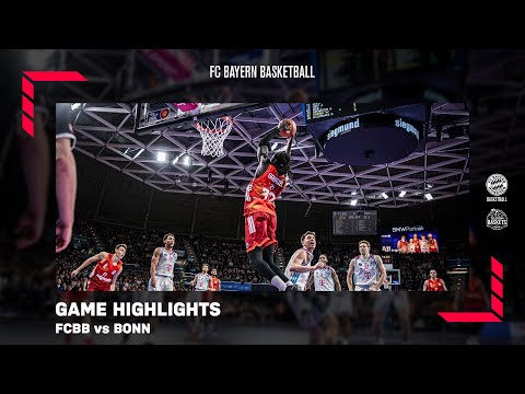FC Bayern München Highlights | FCBB - Bonn 66:63 | BBL 25/26