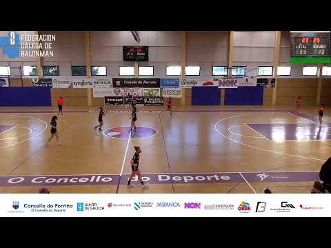 Juvenil Femenino. Liga Oro. J:10. Balonmano Porriño - Balonman Culleredo Rafergal
