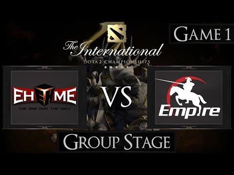 Dota 2 The International 2015 Ehome vs Team Empire