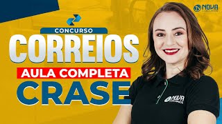 Concurso Correios 2024 Aula completa CRASE