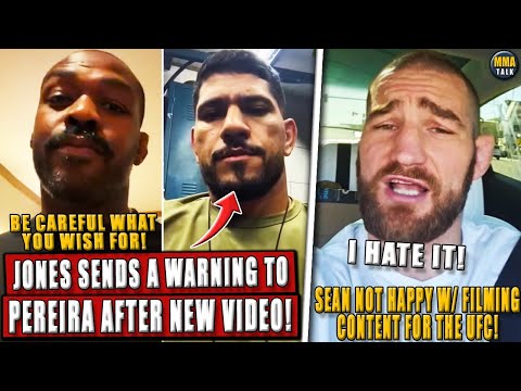 Jon Jones FIRES BACK at Alex Pereira OVER new footage! Sean Strickland NOT HAPPY w/ the UFC! Arman
