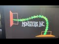 Opening To Monsters Inc Disc 1 2 2002 DVD