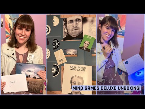 John Lennon Mind Games (The Ultimate Collection) - 2024 Deluxe Box Set Unboxing