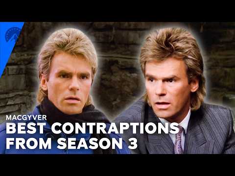 MacGyver | Best Contraptions from Season 3 | Paramount+