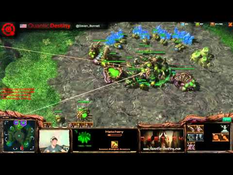 Destiny testing 'Fast Carapace Build' on Minigun [Game 1] - Starcraft 2