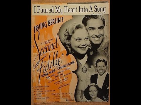 Rudy Vallee - I Poured My Heart into A Song 1939 (Second Fiddle) Irving Berlin Songs
