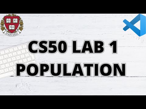 CS50 POPULATION GROWTH | LAB 1 | SOLUTION