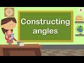 Constructing Angles Mathematics Grade 4 Periwinkle